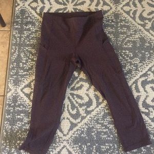 Lululemon pelt color cropped leggings